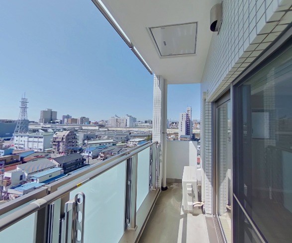 ラミューズ宇都宮 ベランダ