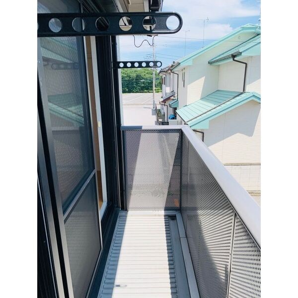 パークサイドウエノ　B棟 ベランダ