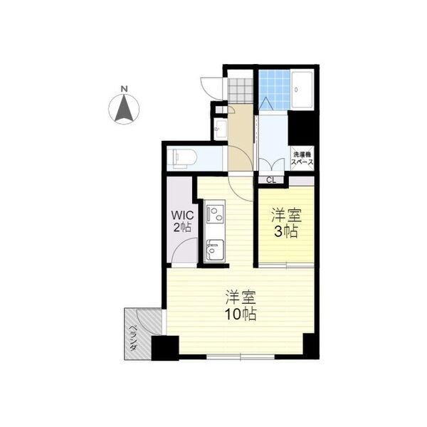 EAST　CONCIE 406号室 間取り