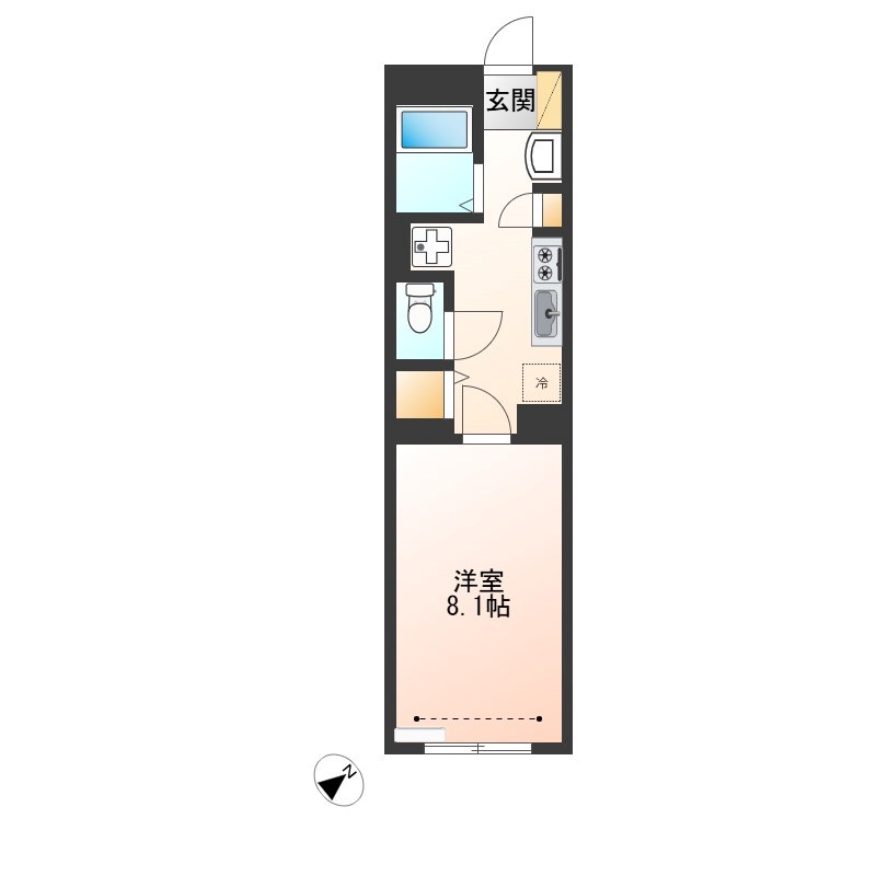 IRMS 501号室 間取り