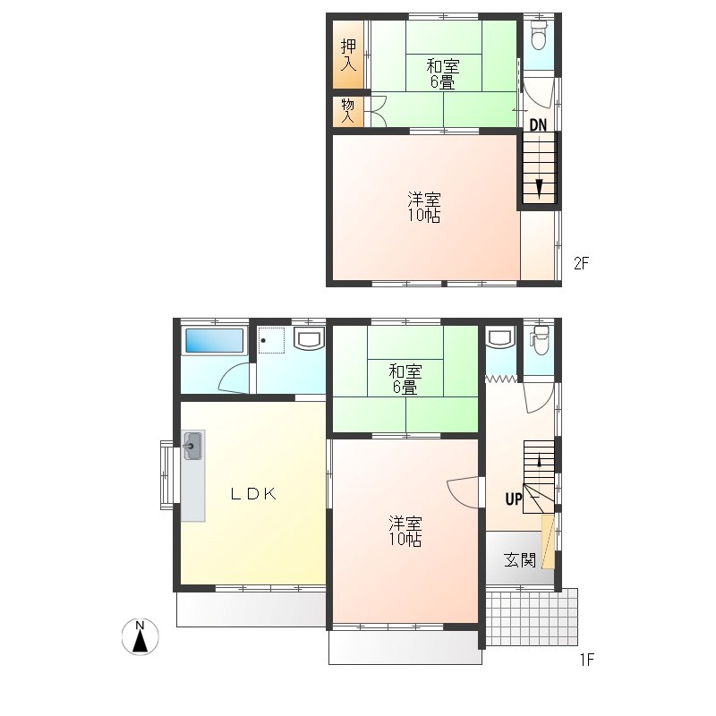 松原戸建 間取り