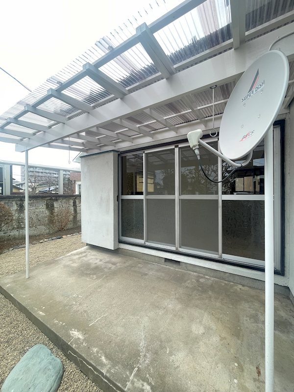 松原戸建 ベランダ