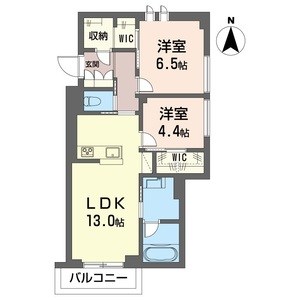 ラフィナート住吉 301号室 間取り