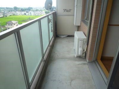 ゴールドライフマンション宇都宮 ベランダ