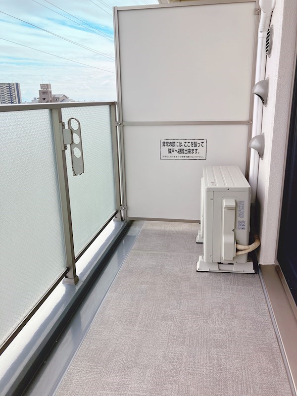 サンライズ宇都宮 ベランダ