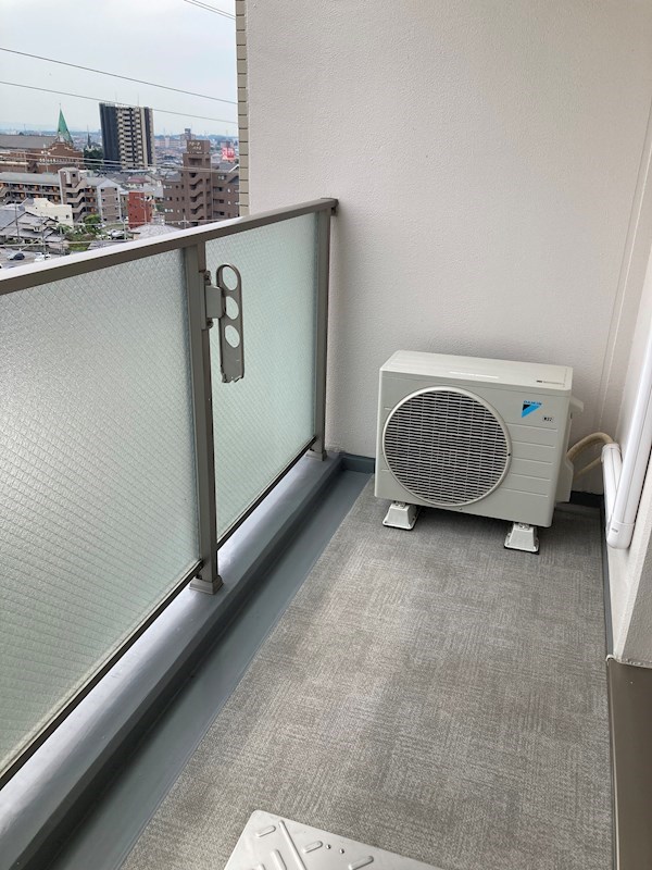 サンライズ宇都宮 ベランダ