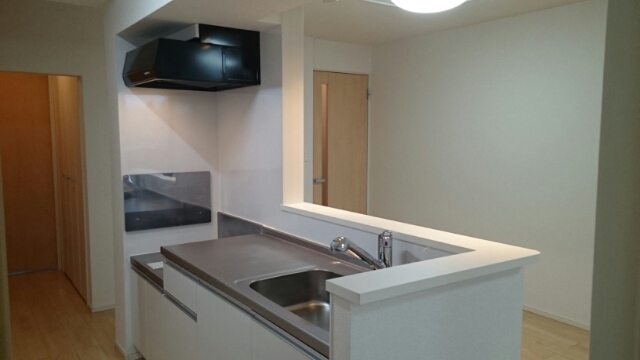 カーサ　ヴィアンコ　ネロ キッチン