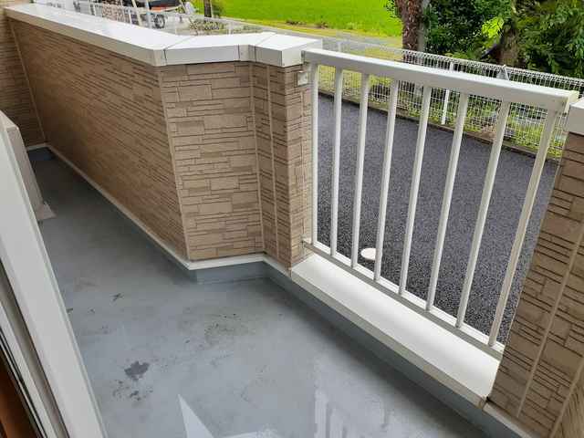 グレイスフルＢ ベランダ