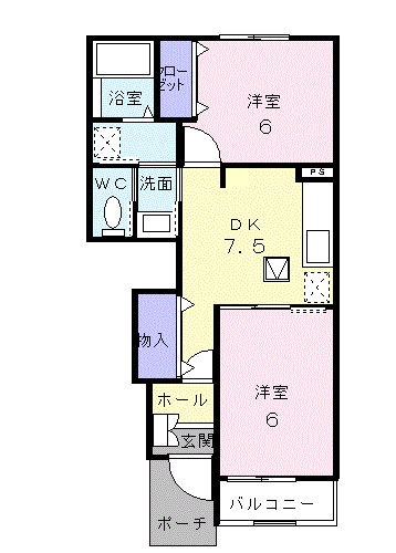ドリーム　ハイツ 102号室 間取り