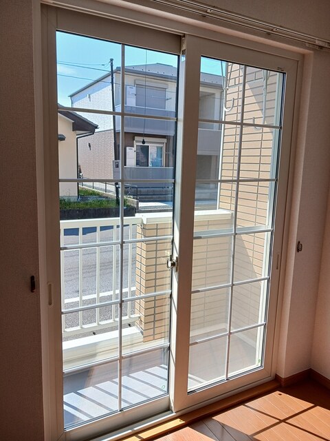 アルエットＤ ベランダ