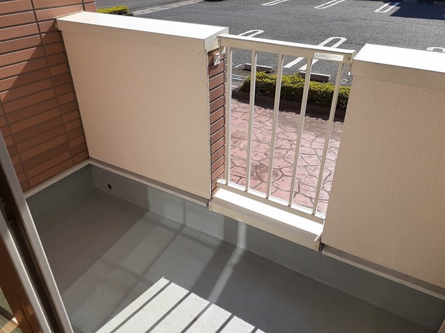 アニメート桜 ベランダ