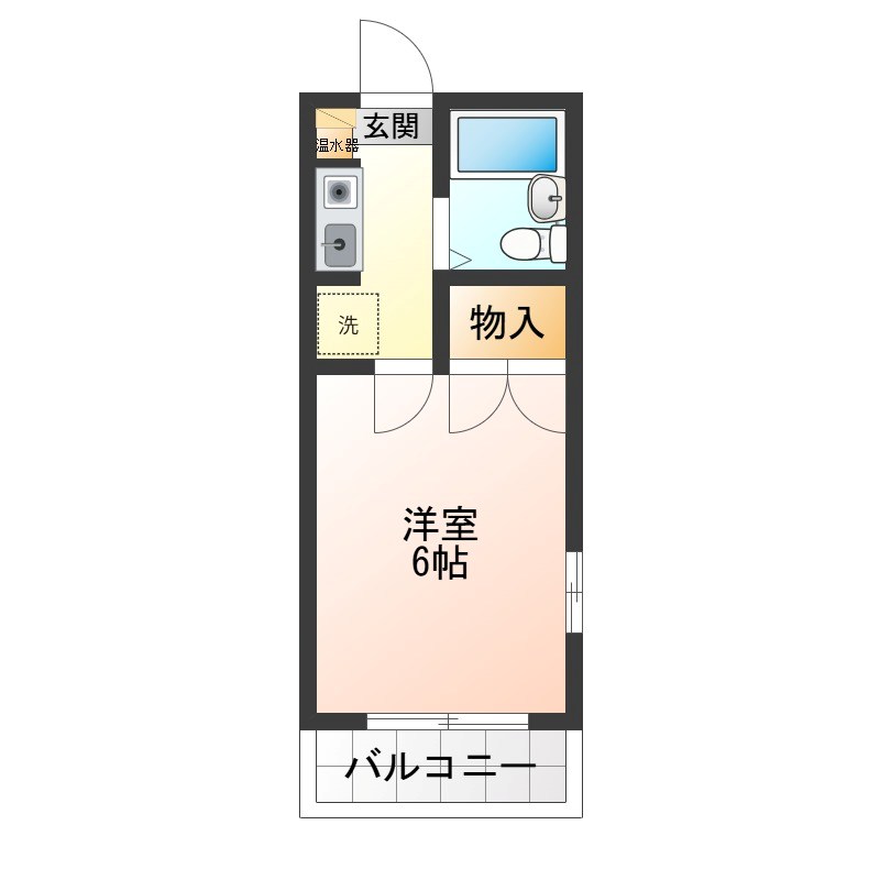 足利第2レジデンス 301号室 間取り