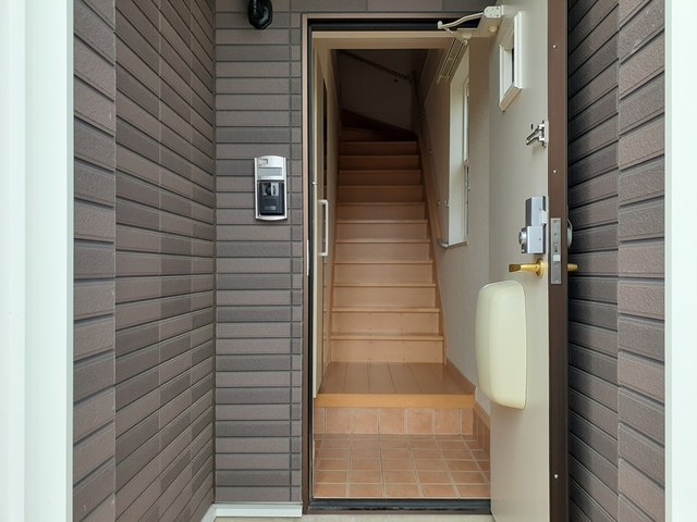 エレヴァートピアＢ 玄関