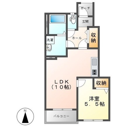 ベル・プラウド 103号室 間取り