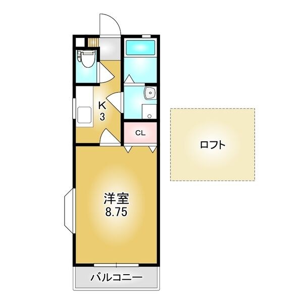 ピュアモールⅠ 301号室 間取り