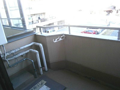 岩木ハイツ ベランダ