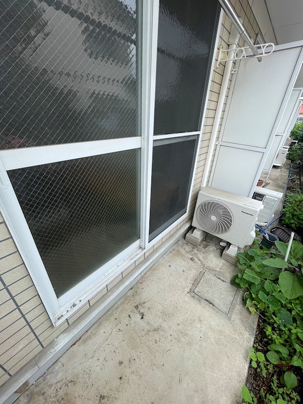 足利第2レジデンス ベランダ