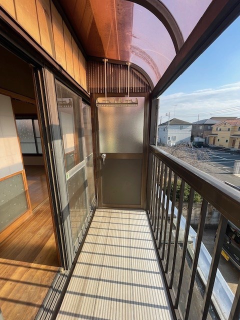 暁戸建て ベランダ