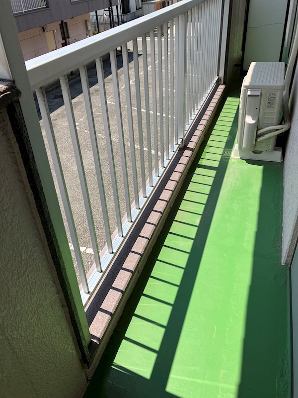 コーポ山中 B ベランダ