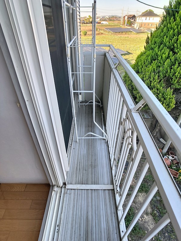 シャンボールヒロセ ベランダ