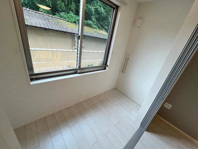 石井町新築アパート ベランダ