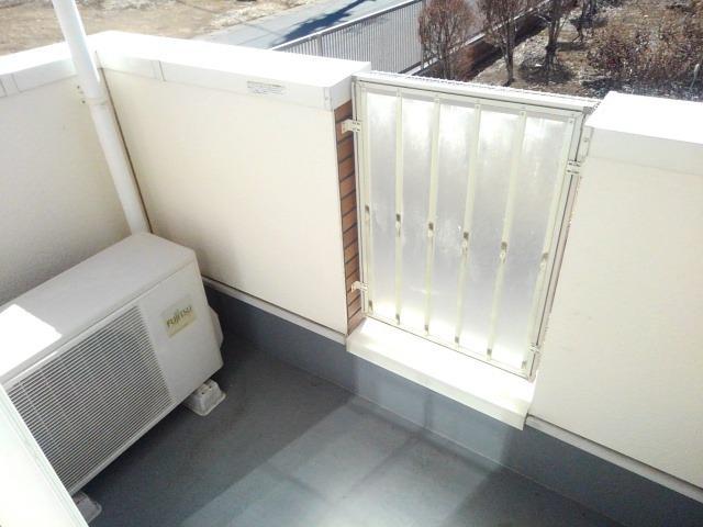 シイナハイツⅡ ベランダ