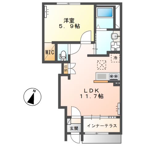 仮）大宮町新築アパート 間取り