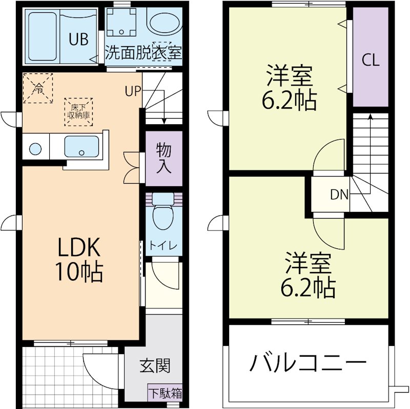 Sunny Residence(サニーレジデンス)　Ａ 105号室 間取り