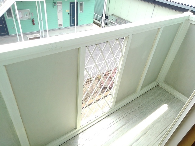 グリーンあらいＢ ベランダ