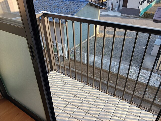 メゾンポエム ベランダ