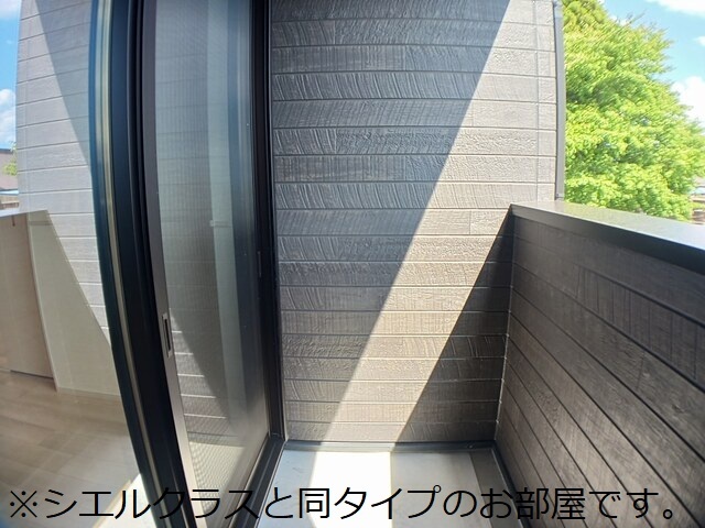 西原１丁目アパート ベランダ
