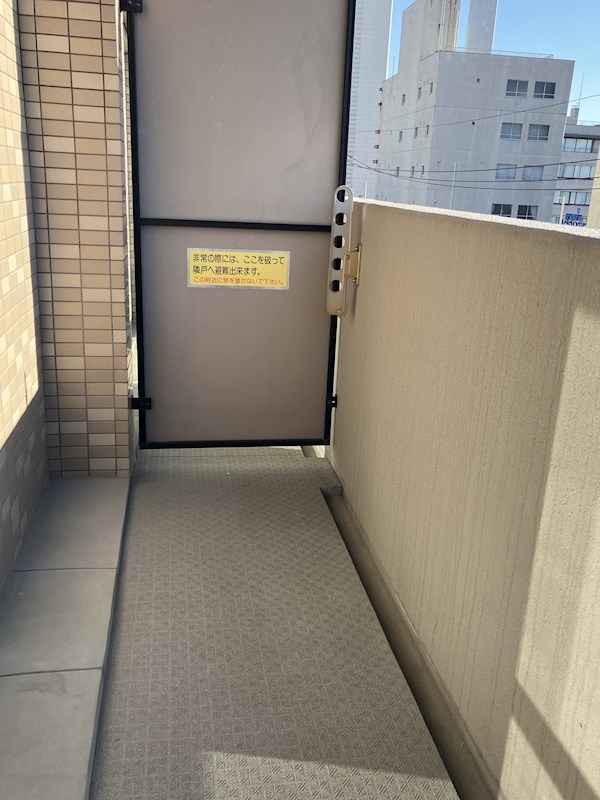 スカールFUJI ベランダ