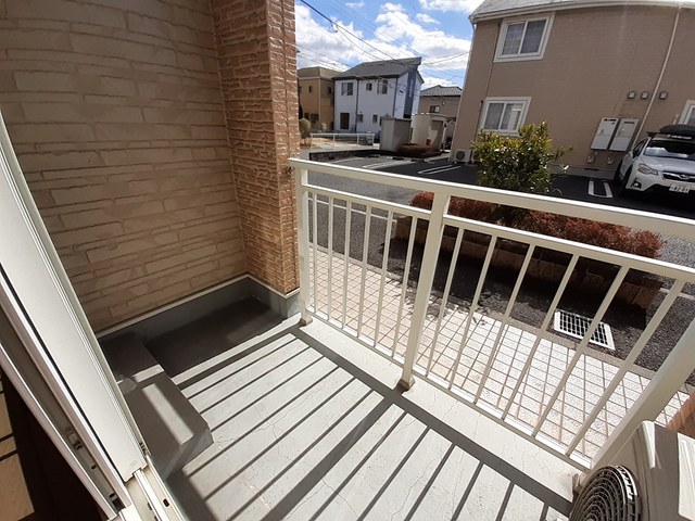 アウローラＢ ベランダ