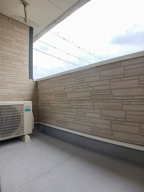 アンジュＢ ベランダ