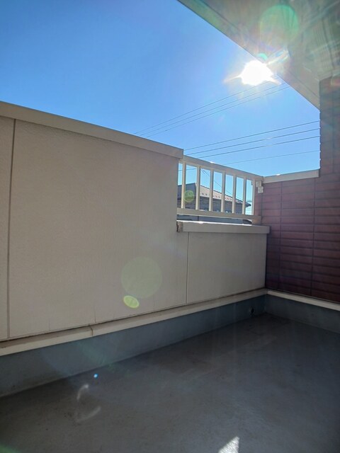 アルシオネ・クレメント ベランダ