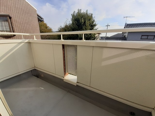 ヴィラ　エスポワールⅡ ベランダ