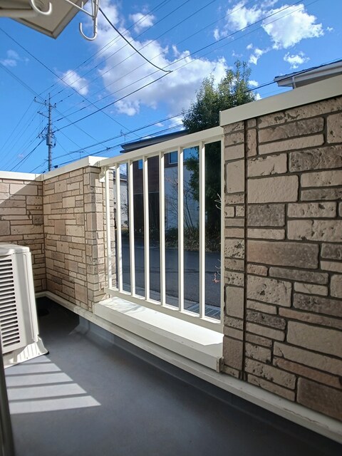 ラフレシールＡ ベランダ