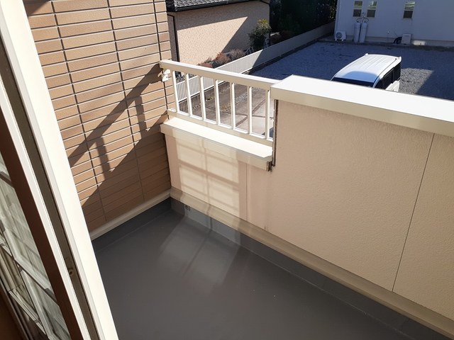 ラフレシールＢ ベランダ