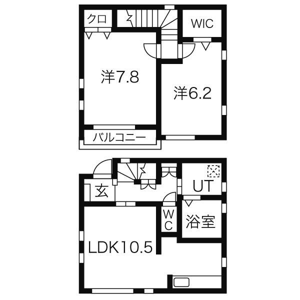 ガーネット  間取り