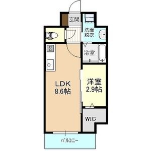 IRMS Ⅲ 105号室 間取り