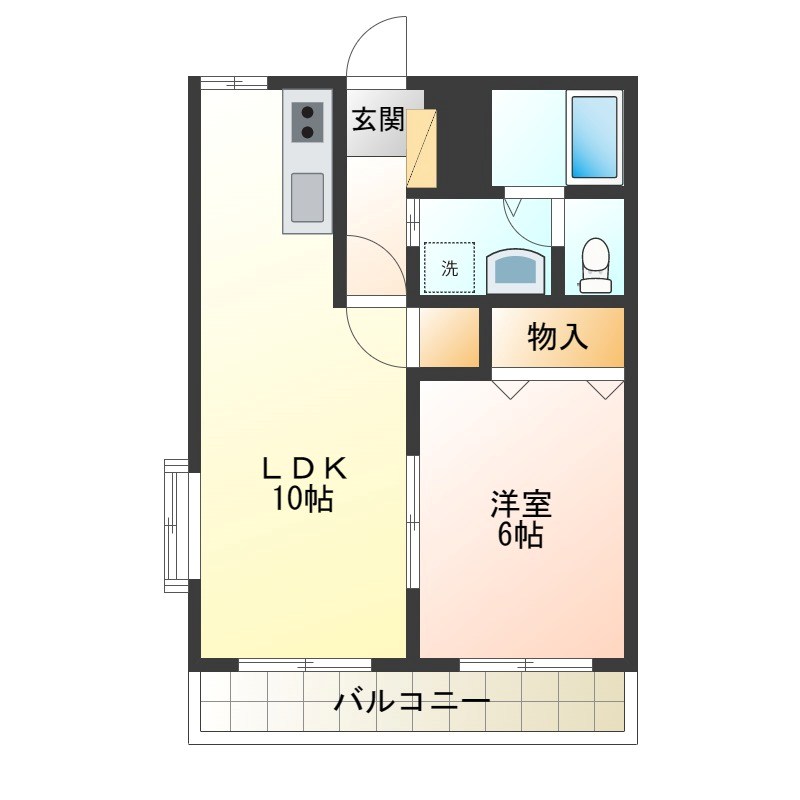 ナインズシャトーⅠ 301号室 間取り