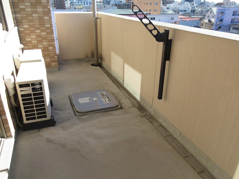 材木町ヴィラージュマンション ベランダ