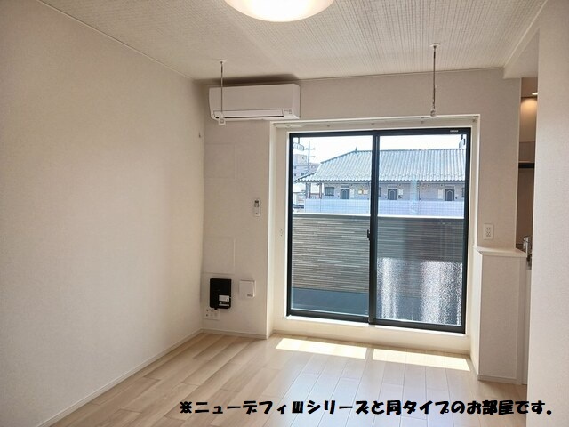 雀宮町アパート リビング