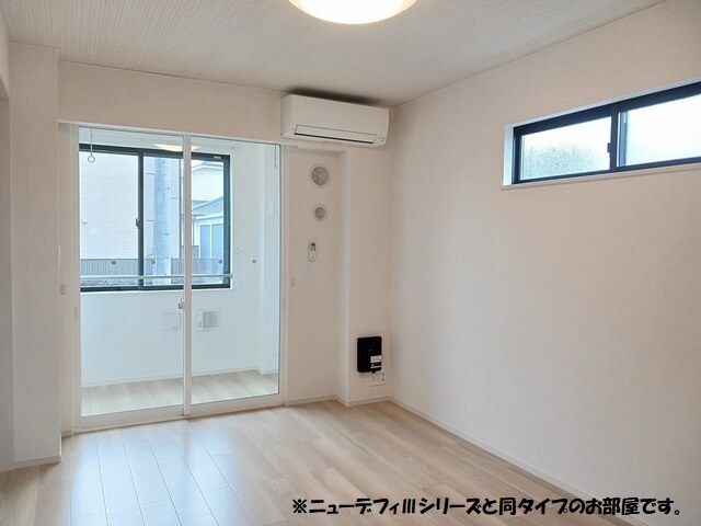 雀宮町アパート リビング