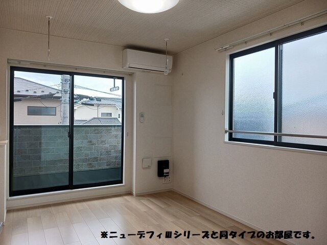 雀宮町アパート リビング