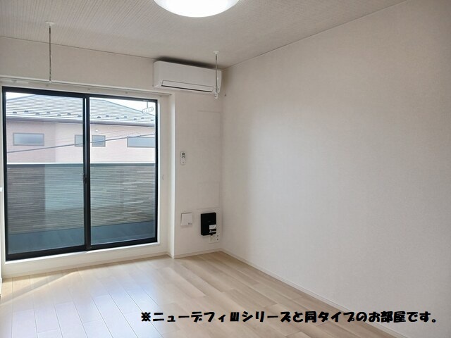 雀宮町アパート リビング