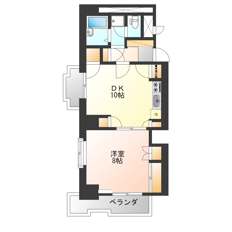 タワーレジデンシア鹿沼 601号室 間取り