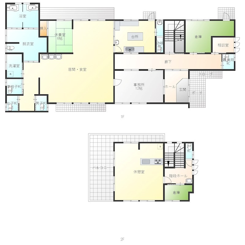 平出町貸店舗 間取り