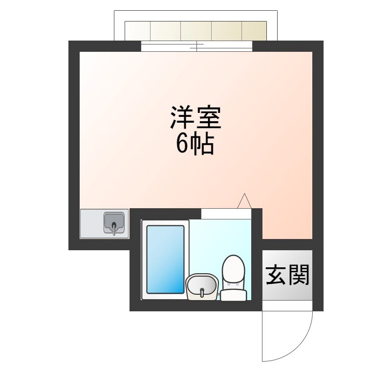 ゼロジーブロックマンション 312号室 間取り