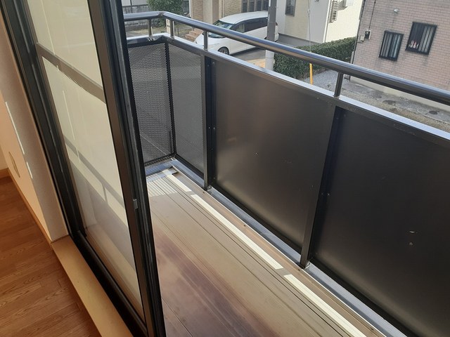 セレーノＣ ベランダ